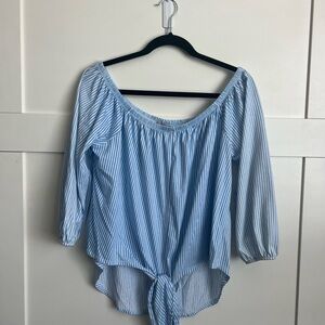 💛Buy Two, Get One💛 DJ & Juju Striped Long Sleeve Blouse